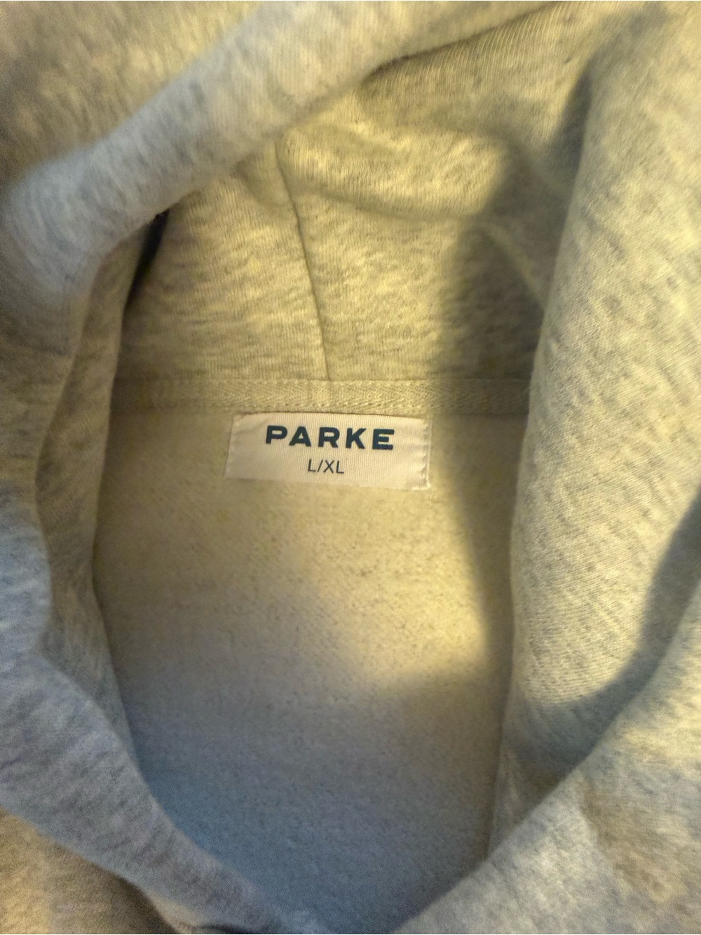 ‘Parke Loves You' grey Hoodie - Picture 2 of 3